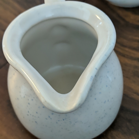 German pottery - creamer and sugar bowl - Picture 4 of 10